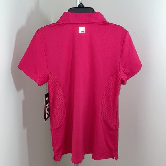 New Fila Sport Women's Quarter Zip Front Golf Polo Size Small - Picture 4 of 11